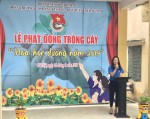 Lễ phát động trồng cây "hoa học đường năm 2019"